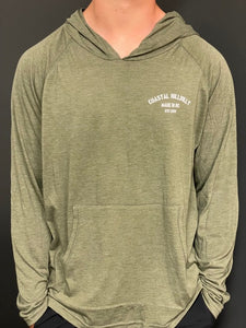 Coastal Hillbilly Olive Hoodie