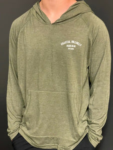 Coastal Hillbilly Olive Hoodie